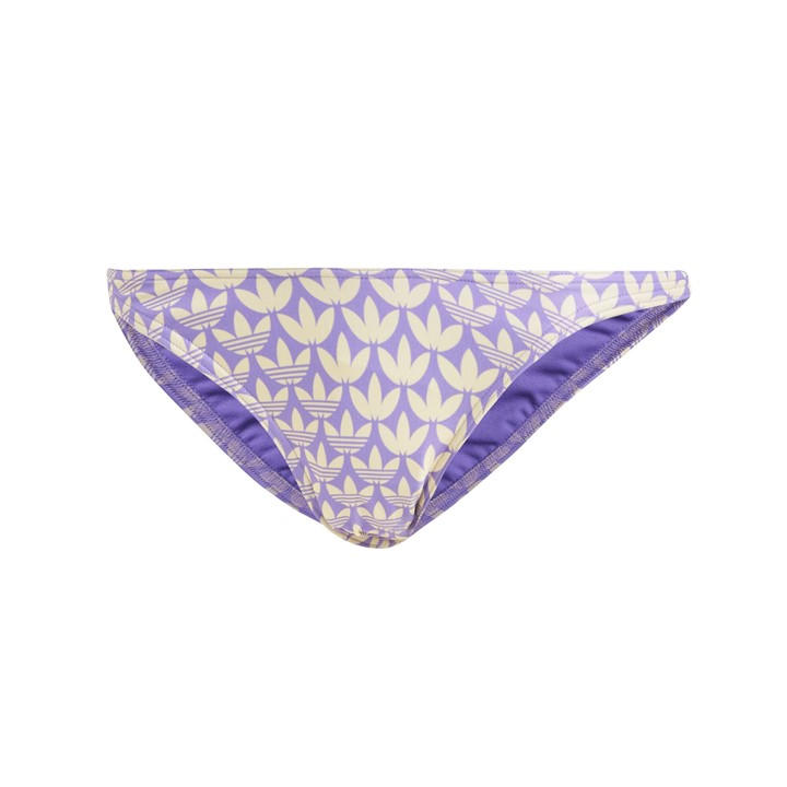 Adidas Originals Women's Yellow Monogram Bikini Bottoms in Size 10, Sports Direct