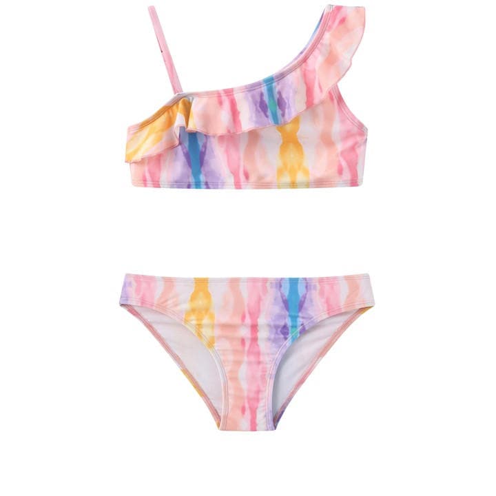 Star Girls Pink 2 Piece Swim  in Size 5, Sports Direct