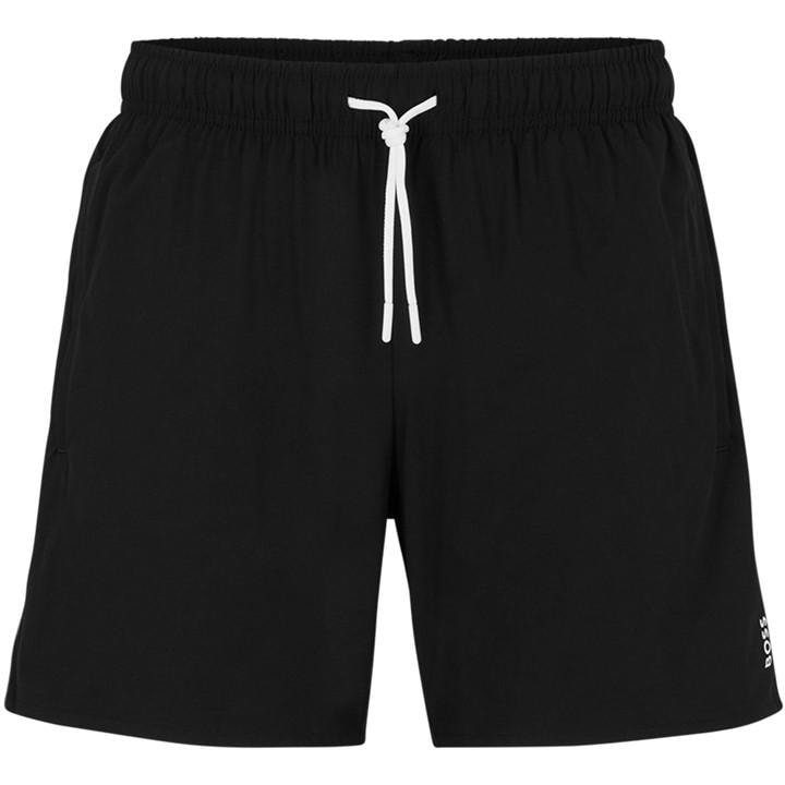 Boss Men's Black Iconic Quick Drying Twin Slit Pockets Swim Shorts in Size 2XL, Sports Direct