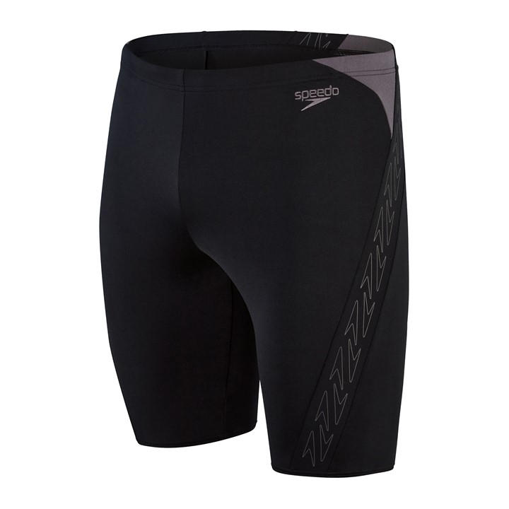 Speedo Men' Black Hyperboom Jammer Swim Shorts in Size S, Sports Direct
