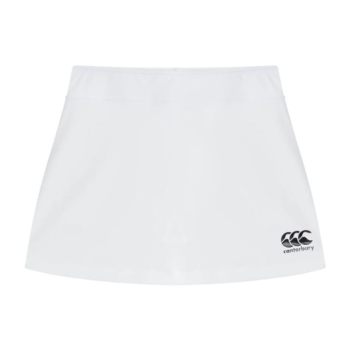 Canterbury Girls White Kids' Plain Skort in Size 7 - 8 Years, Sports Direct