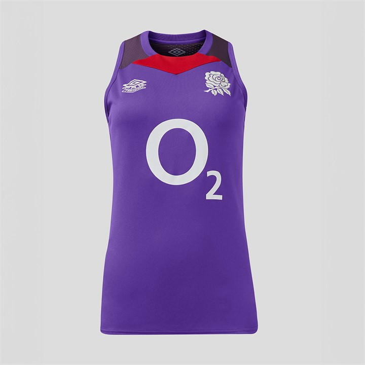 England  Women's   Rugby Vest 2024, Football by Umbro in Size 18, Sports Direct
