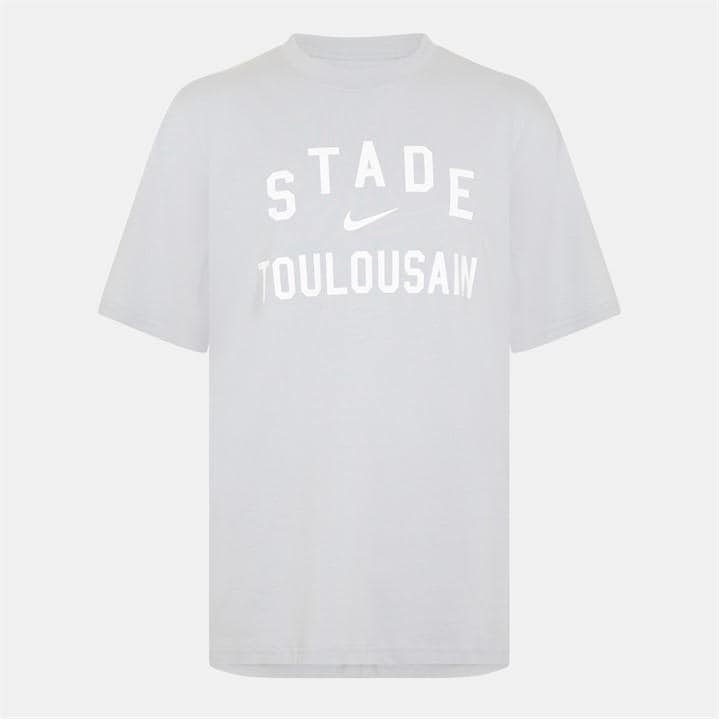 Nike Men's Grey Stade Toulousain Print T-Shirt 2025 2026 in Size 2XL, Sports Direct