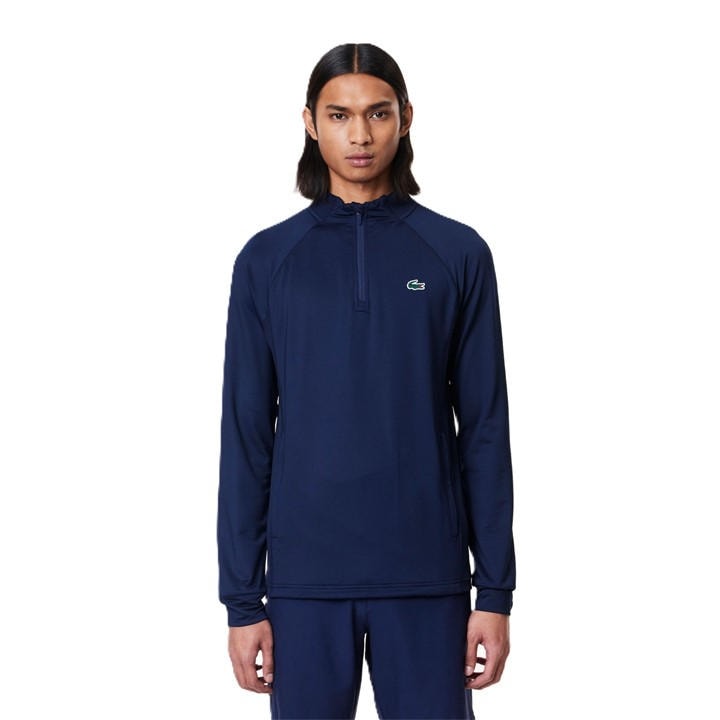 Lacoste Men's Blue Moisture-Wicking Weather-Resistant Performance Golf Jacket in Size 3XL, Sports Direct