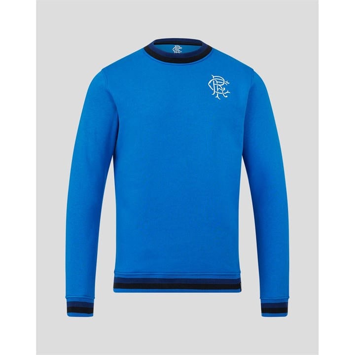 Rangers  Men's   Crew Sweatshirt , Football by Castore in Size XL, Sports Direct