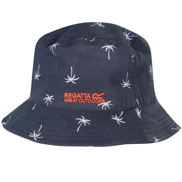 Regatta  Kids Blue Kids' Crow Bucket Hat in Size Infant, Sports Direct