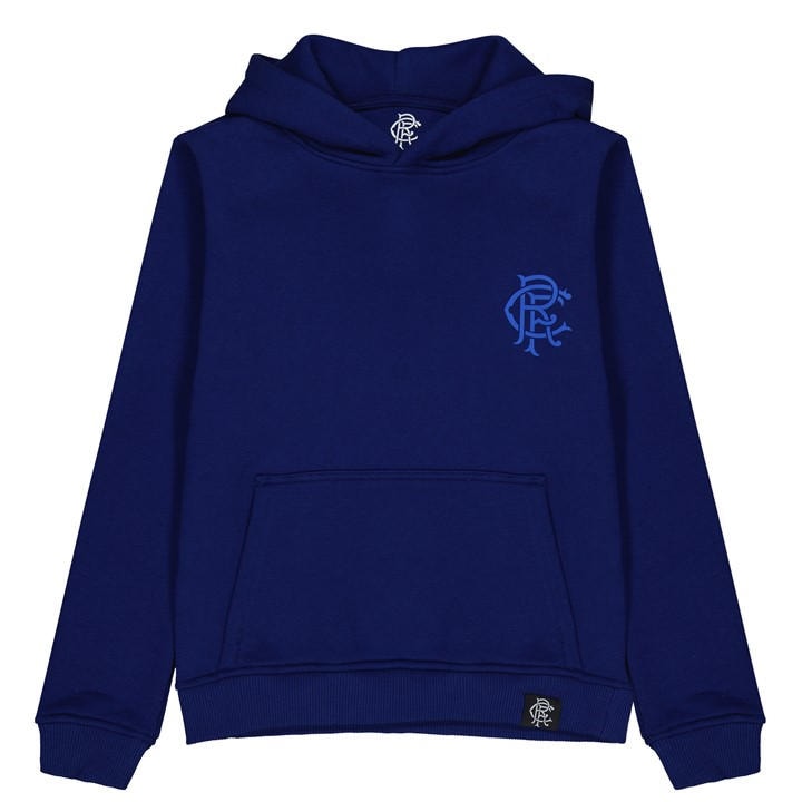 Rangers   Kids  '  Mono Hoodie, Football by Castore in Size 9 - 10 Years, Sports Direct