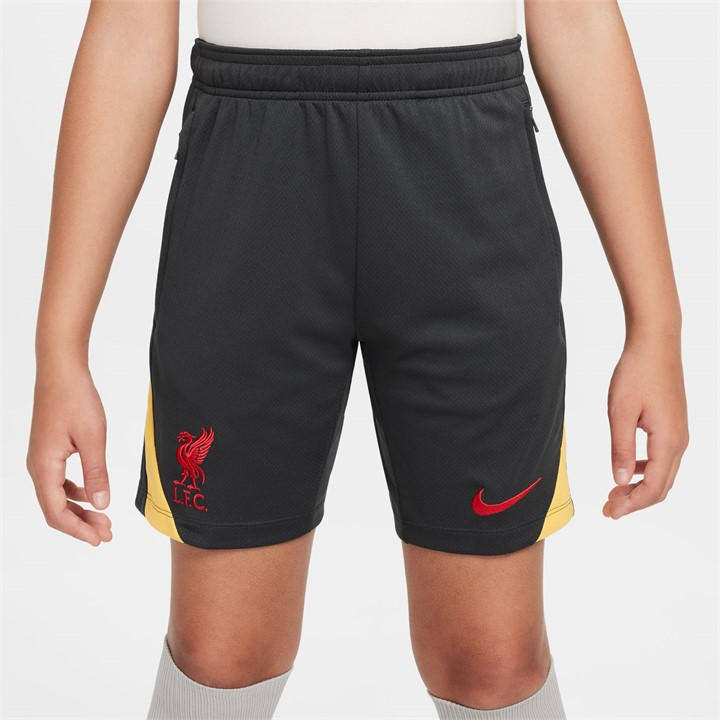Liverpool  Boys   Strike Third Shorts 24/25 , Football by Nike in Size 11 - 12 Years, Sports Direct