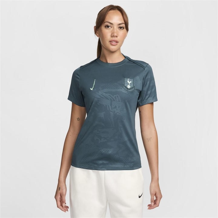 Tottenham Hotspur  Women's   Academy Pro Third Pre Match Shirt 24/25, Football by Nike in Size 10, Sports Direct