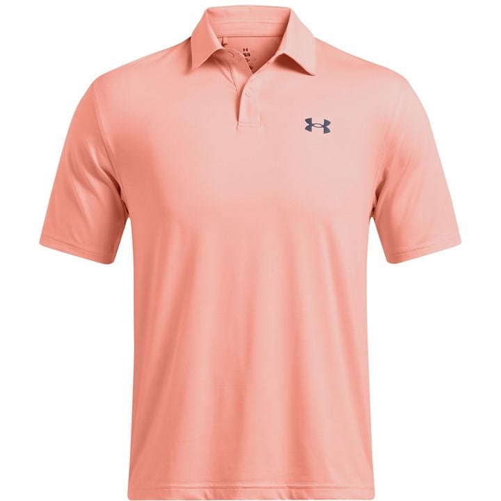 Under Armour Men' Orange Short-Sleeve Performance Polo Shirt in Size S, Sports Direct