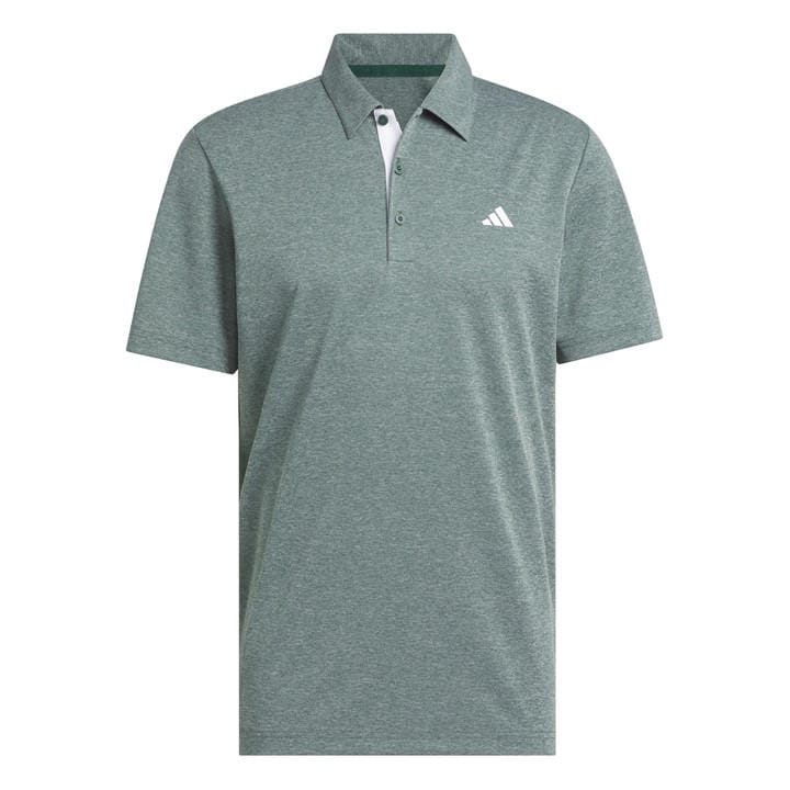 Adidas Men's Green Heather Polo Shirt in Size M, Sports Direct
