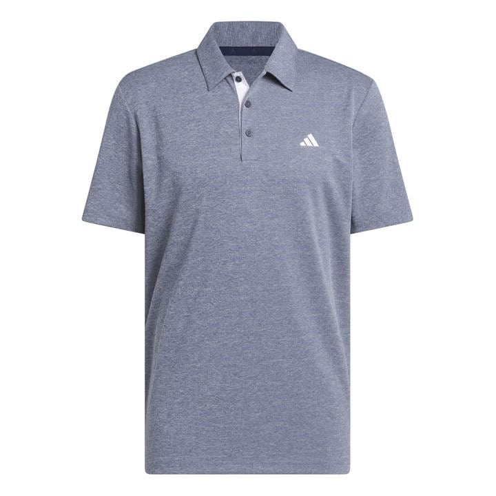 Adidas Men's Blue Heather Polo Shirt in Size M, Sports Direct