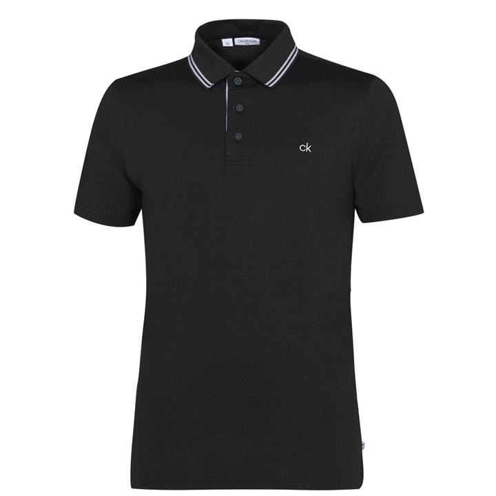 Calvin Klein Golf Men's Black Broadway Polo in Size 2XL, Sports Direct