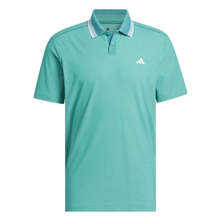Adidas Men's Green Tour Pique Short-Sleeve Performance Polo Shirt in Size XL, Sports Direct