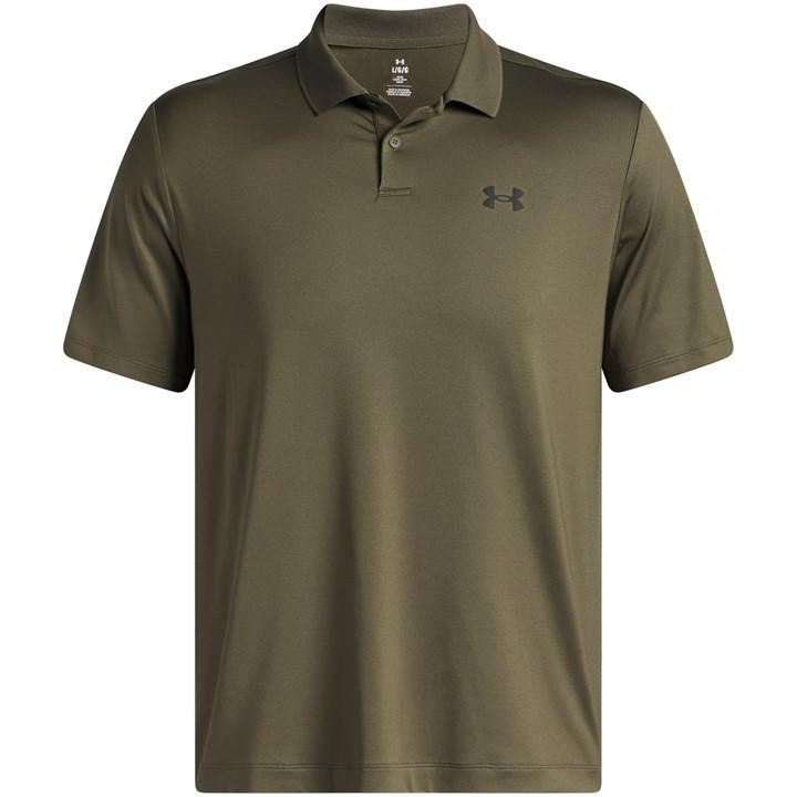 Under Armour Men' Green Matchplay Polo in Size S, Sports Direct