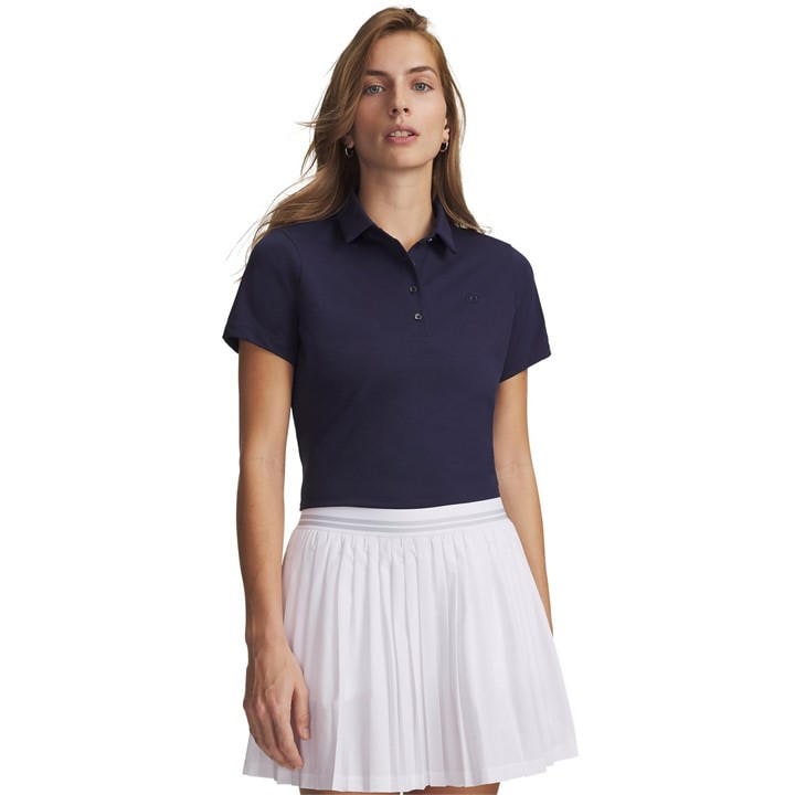 Under Armour Women's Blue Ua Armourdry Ss Polo in Size 14, Sports Direct