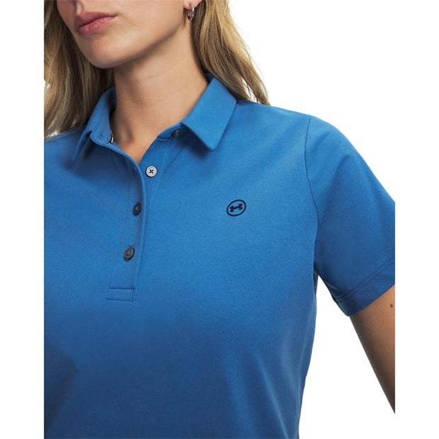 Aegean Blue - Under Armour - UA ArmourDry SS Polo