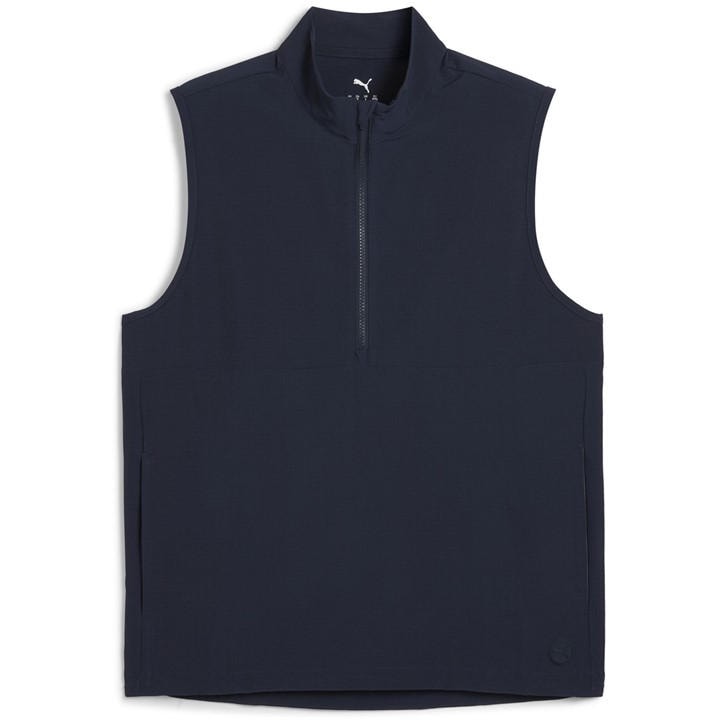 Puma Men' Blue Ripguard Sleeveless Performance Polo Shirt in Size S, Sports Direct