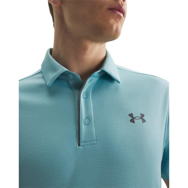 Blue Haze/Gray - Under Armour - Tech Polo Mens