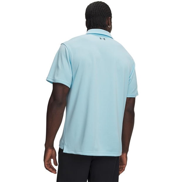 Opal Blue /Gray - Under Armour - Tech Polo Mens