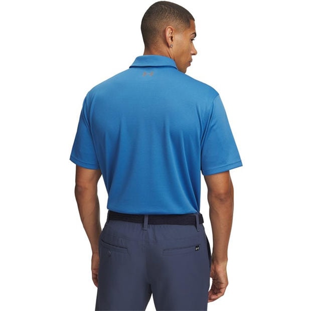 Aegean Blue - Under Armour - Tech Polo Mens