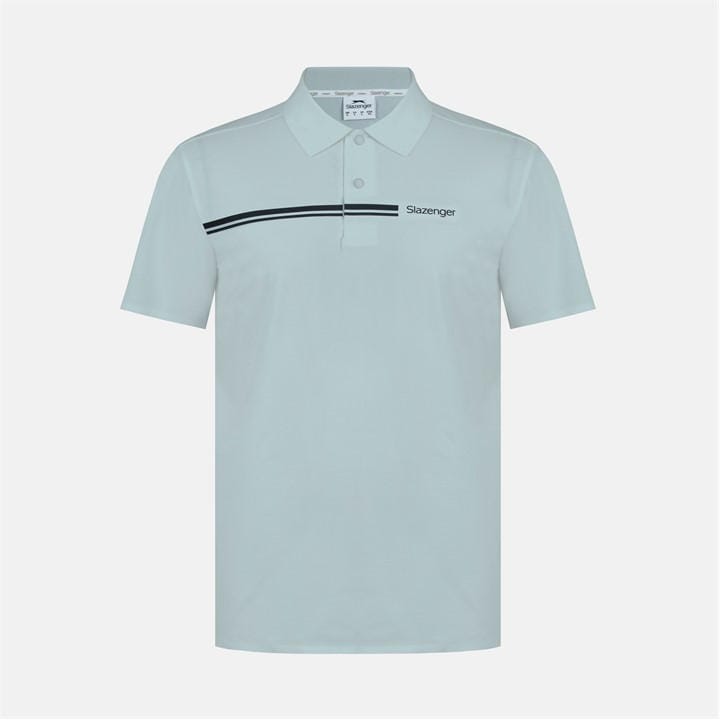 Slazenger Men's Grey Slagenzer Golf Short Sleeve Performance Polo Shirt in Size 2XL, Sports Direct