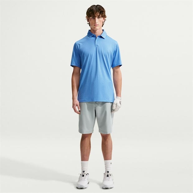University Blue - Nike - Men's Velocity Short-Sleeve Dri-FIT Polo