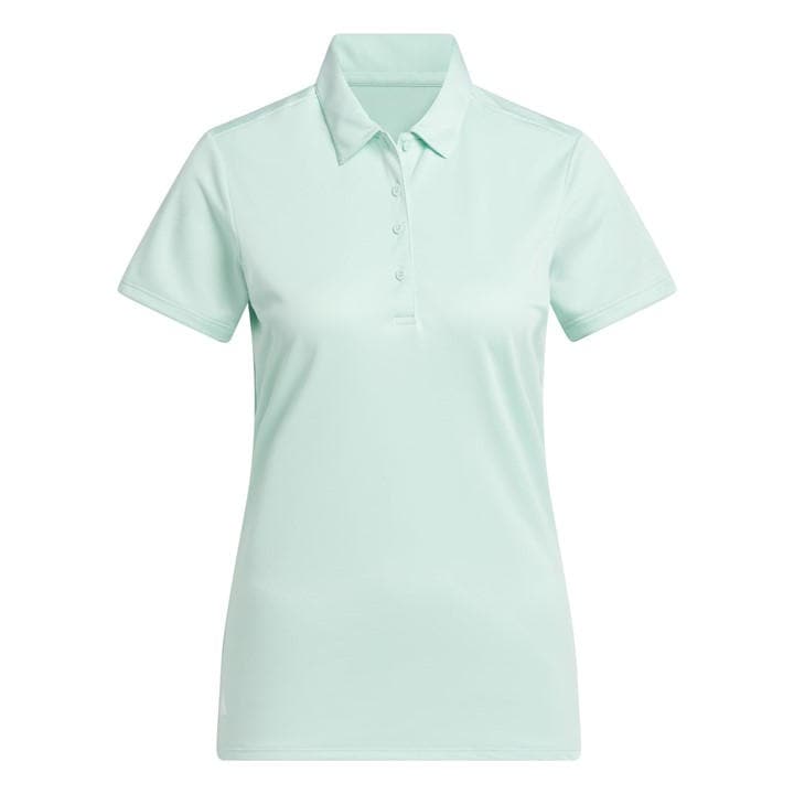 Adidas Women' Green Short Sleeve Performance Polo Shirt in Size S, Sports Direct