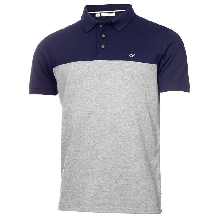 Calvin Klein Golf Men's  Colour Block Polo Shirt in Size XL, Sports Direct