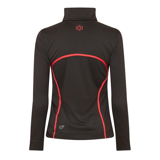 Black - Puma - (5) (Golf) Ls Stitch Tree Top Womens