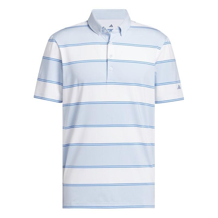 Adidas Men's Blue Short Sleeve Performance Polo Shirt in Size XL, Sports Direct