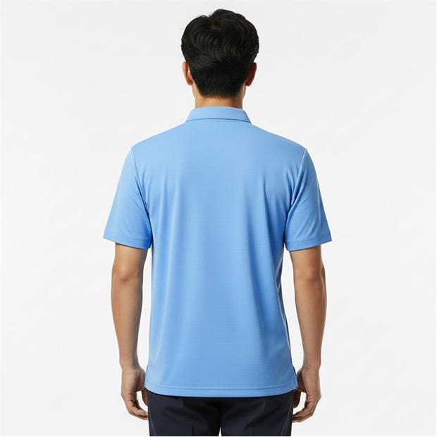 Vista Blue - Callaway - Herringbone Golf Polo Shirt Mens