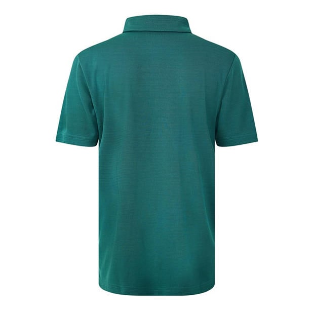 Masters Green - Callaway - Herringbone Golf Polo Shirt Mens