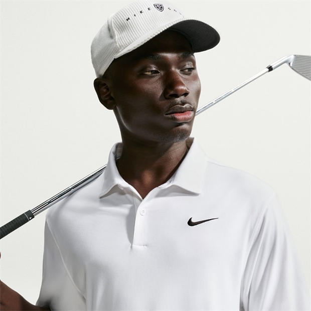 White/Black - Nike - Men's Short Sleeve Performance Polo Shirt