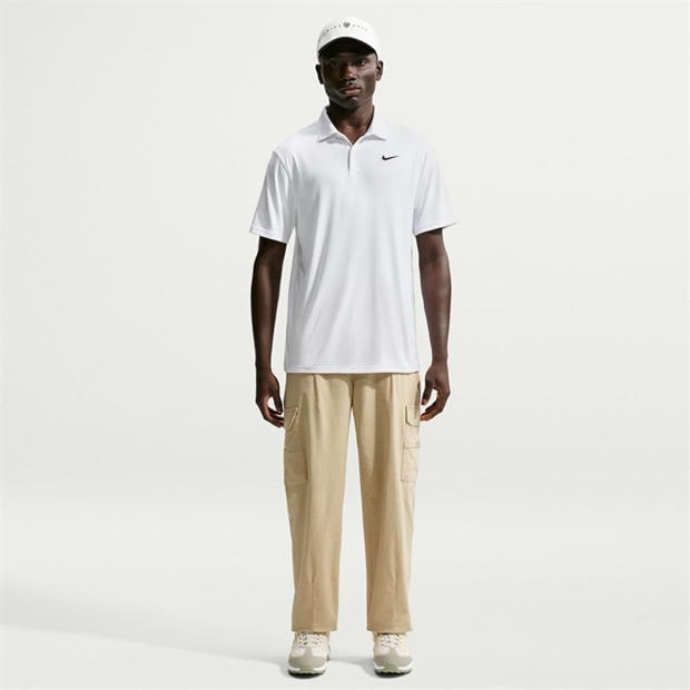 White/Black - Nike - Men's Short Sleeve Performance Polo Shirt