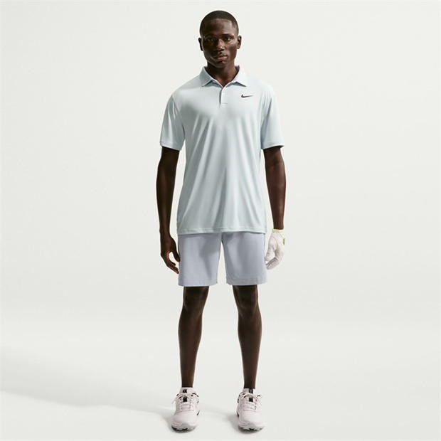 Grey/White - Nike - Men's Short Sleeve Performance Polo Shirt