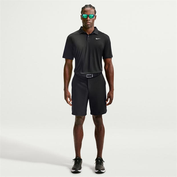 Black/White - Nike - Men's Short Sleeve Performance Polo Shirt