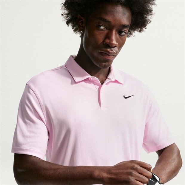 Pink Foam - Nike - Men's Short Sleeve Performance Polo Shirt