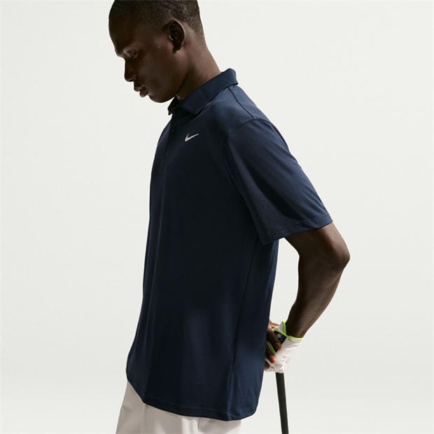 Navy/White - Nike - Men's Short Sleeve Performance Polo Shirt