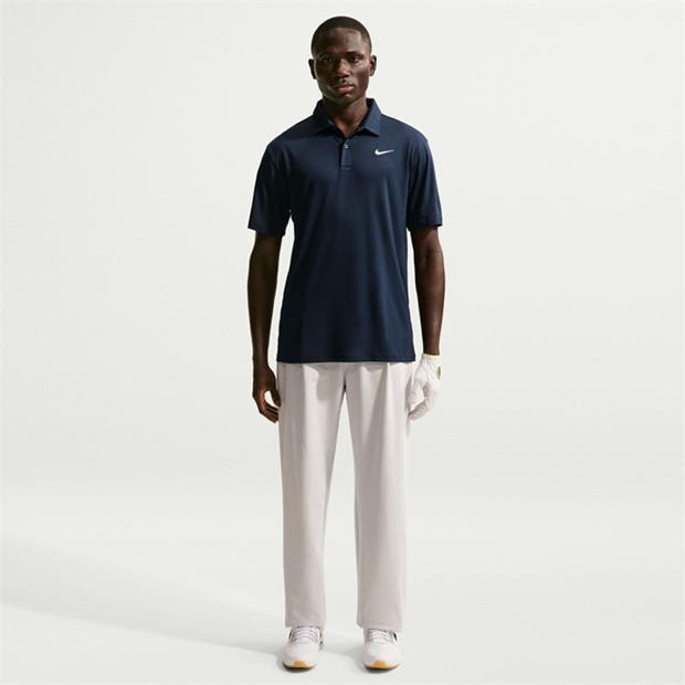 Navy/White - Nike - Men's Short Sleeve Performance Polo Shirt