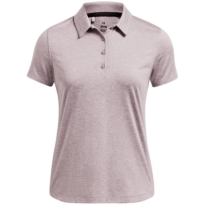 Under Armour Women's Grey Playoff Short Sleeve Performance Polo Shirt in Size 16, Sports Direct