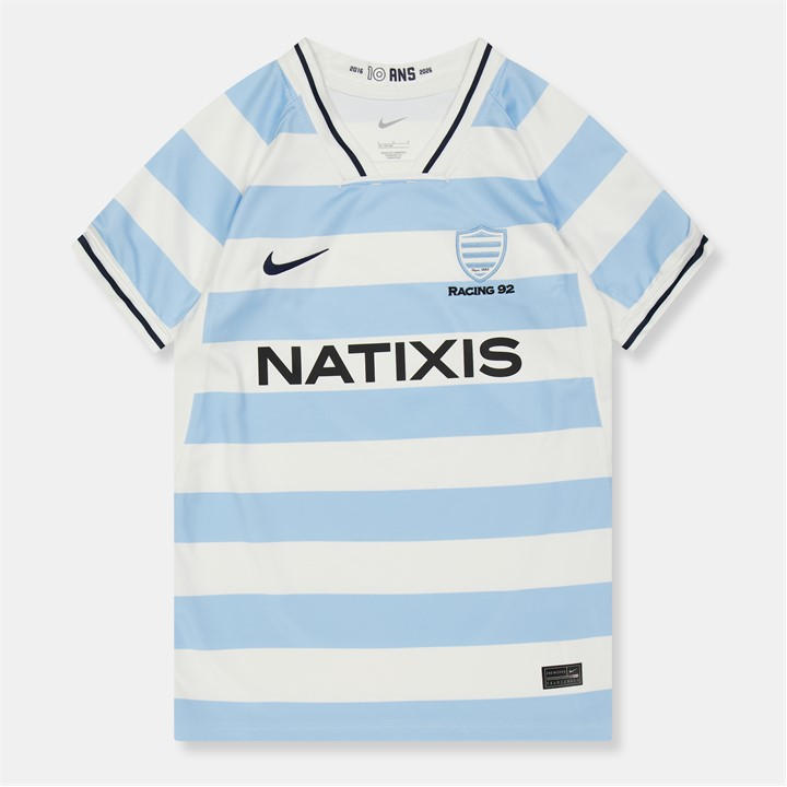 Nike Kids White Racing 92 Home Shirt 2025 2026 Kids in Size 7 - 8 Years, Sports Direct