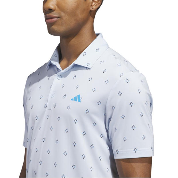 Crystal Sky - adidas - Men's Short Sleeve Performance Polo Shirt