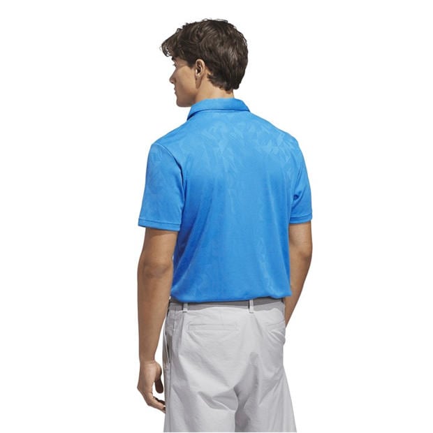 Lucid Ray Blue - adidas - Men's Short Sleeve Performance Polo Shirt