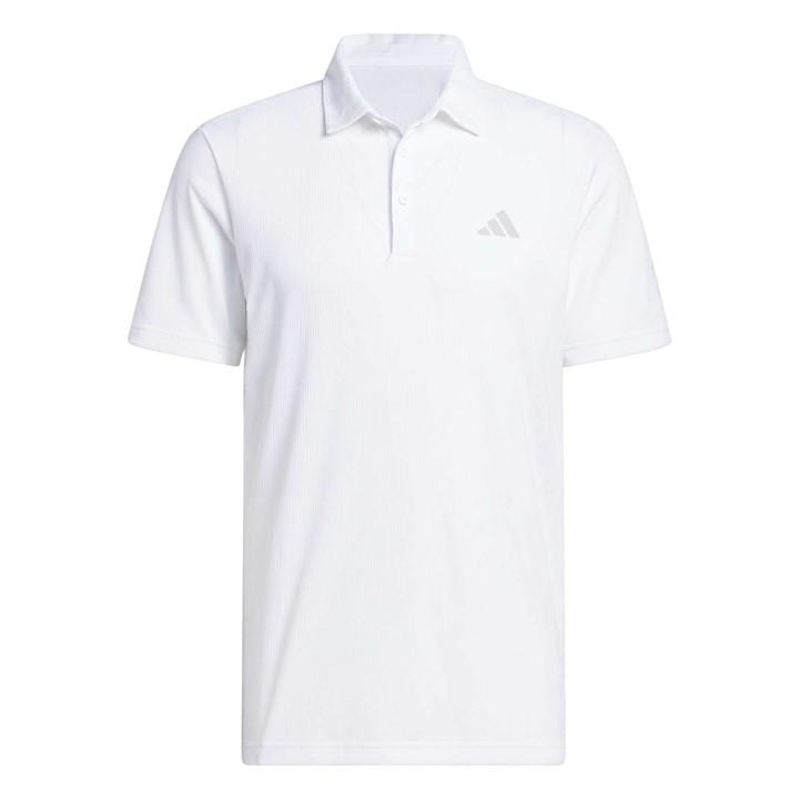 Adidas Men's White Short Sleeve Performance Polo Shirt in Size 2XL, Sports Direct