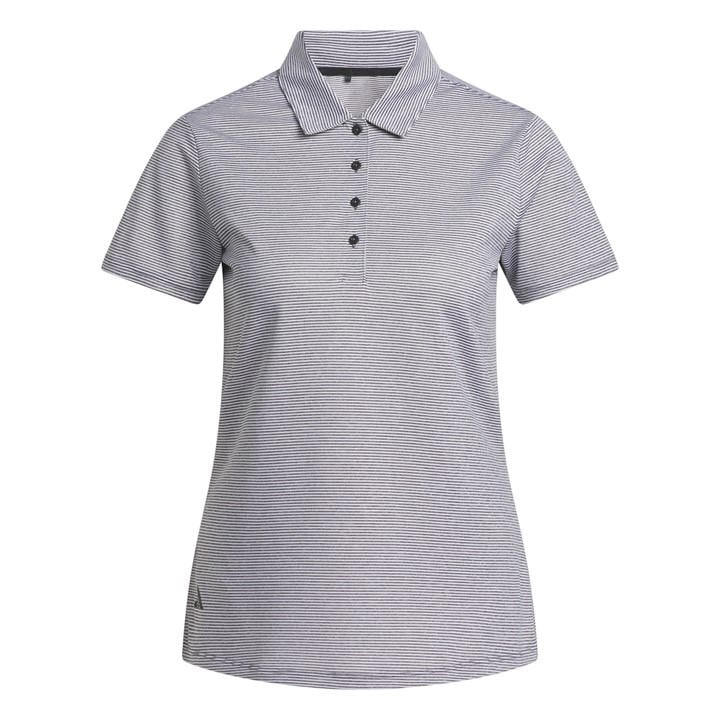 Adidas Women's Black Ottoman Short Sleeve Polo Shirt in Size XL, Sports Direct