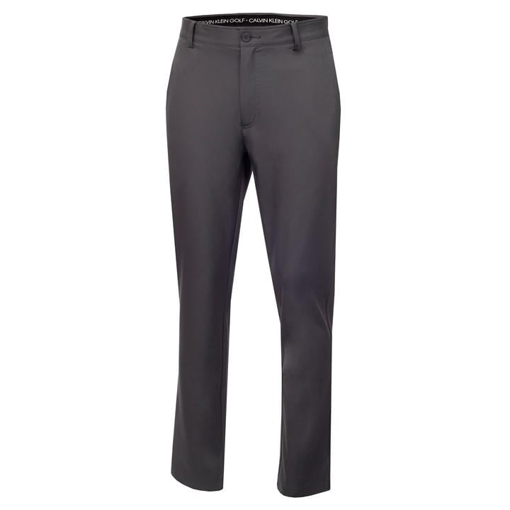 Calvin Klein Golf Men's Grey Ckgolf Bullet Stretch Trousers in Size 38 S, Sports Direct