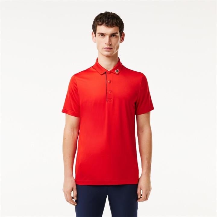 Lacoste Men's Red Crocodile Polo Shirt in Size XS, Sports Direct