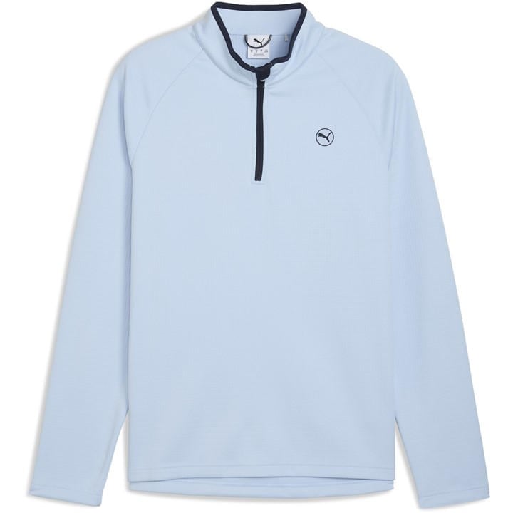 Puma Men's Blue Waffle Fleece Pullover Jumper in Size M, Sports Direct