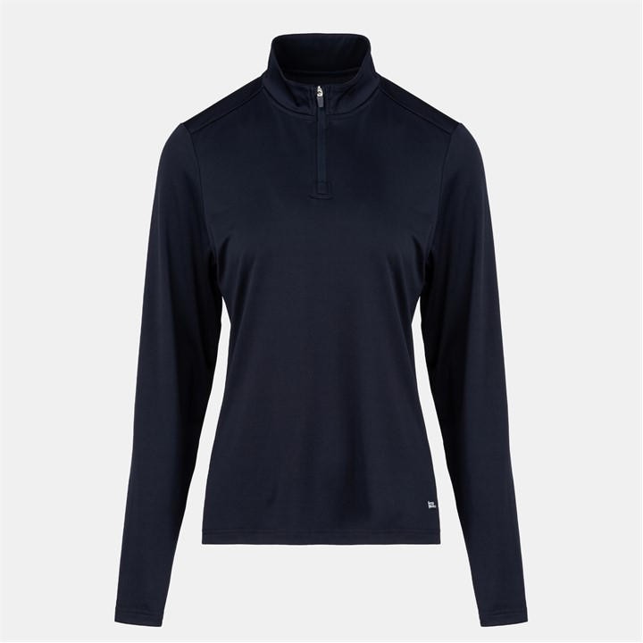 Slazenger Women's Blue Golf Pullover Zip Top in Size 16, Sports Direct